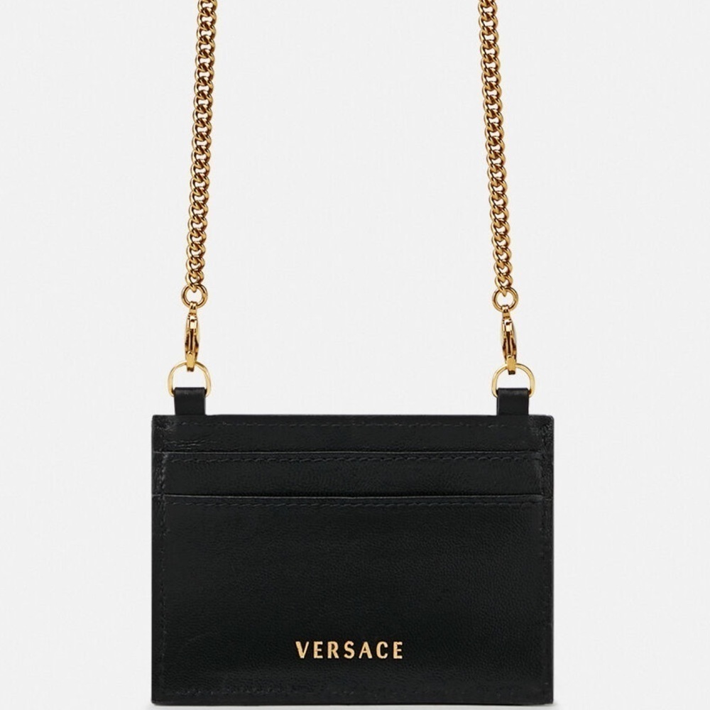 Virtus QUILTED NAPLAK CHAIN CARD HOLDER